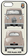 Austin A30 4 door saloon 1952 version Phone Cover Vertical